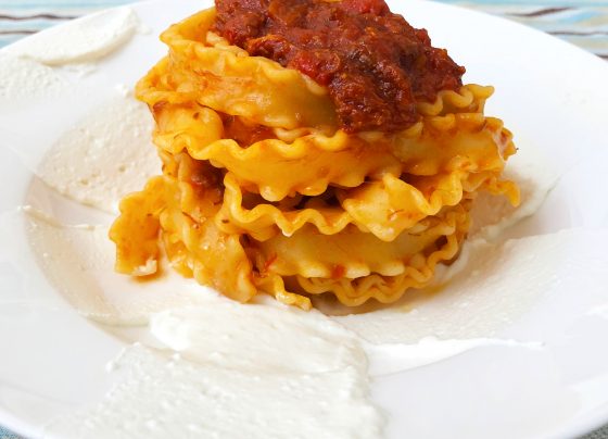 Manfredi con la ricotta